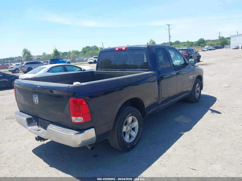 Vin: 1c6rr6ft0ds529984, lot: 45796748, ram 1500 tradesman 20134