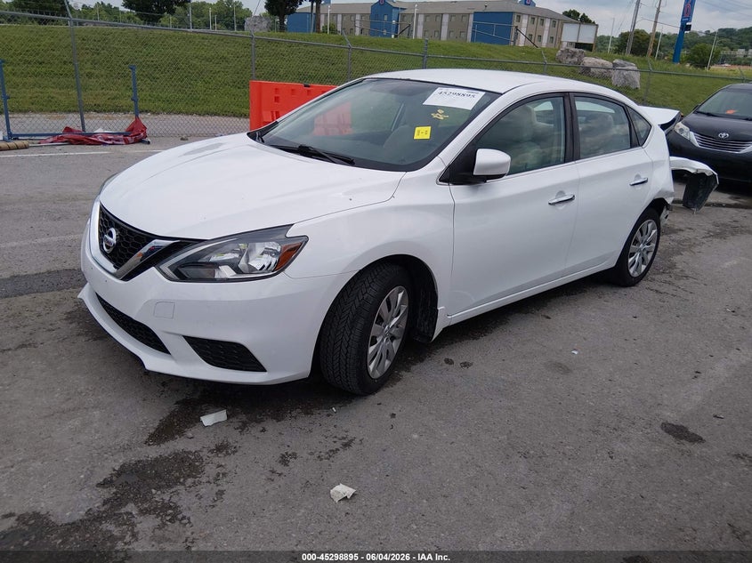 Vin: 3n1ab7ap2hy252324, lot: 45796751, nissan sentra s 20172