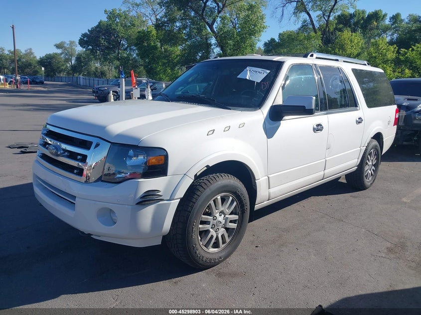 Vin: 1fmjk2a52eef50648, lot: 45796759, ford expedition el limited 20142