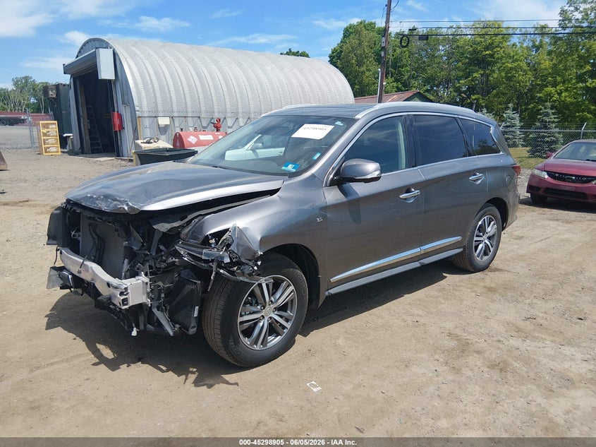 Vin: 5n1dl0mm1lc511740, lot: 45796761, infiniti qx60 luxe awd 20202