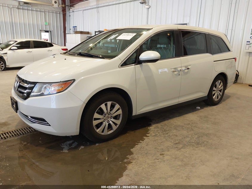 Vin: 5fnrl5h44fb040109, lot: 45796769, honda odyssey ex 20152