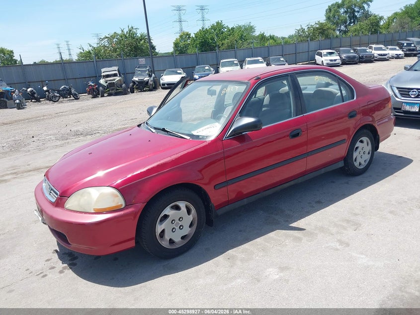 1997 Honda Civic Lx 1HGEJ6676VL035563 photo 1