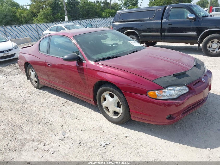 2005 Chevrolet Monte Carlo Lt VIN: 2G1WX12K559145714 Lot: 45298935