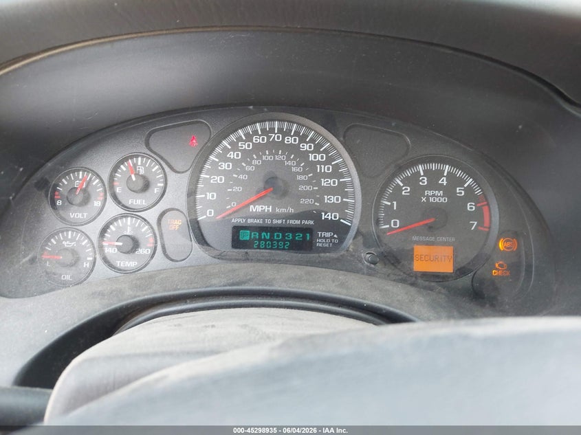 2005 Chevrolet Monte Carlo Lt VIN: 2G1WX12K559145714 Lot: 45298935