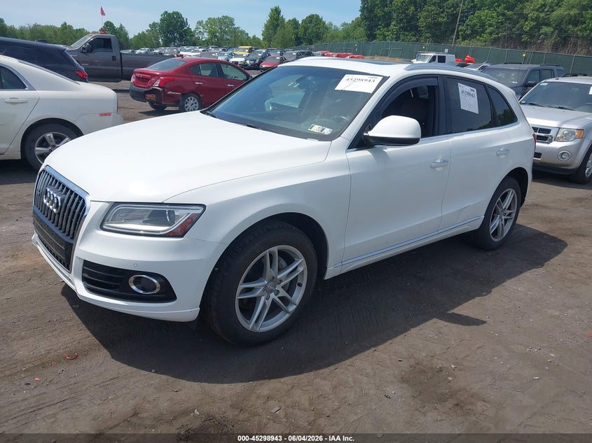 Vin: wa1lfafp2fa088942, lot: 45796799, audi q5 2.0t premium 20152
