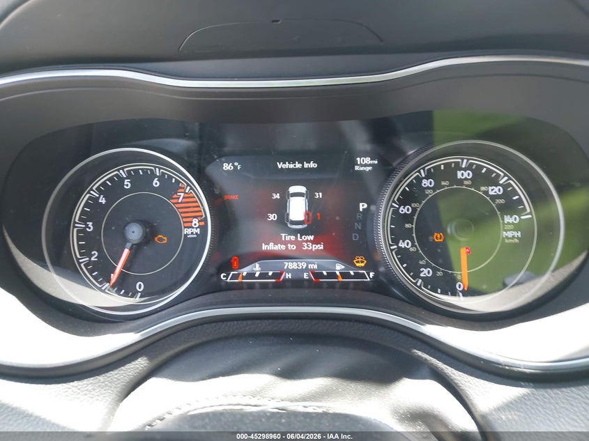 2020 JEEP CHEROKEE auction photo 7