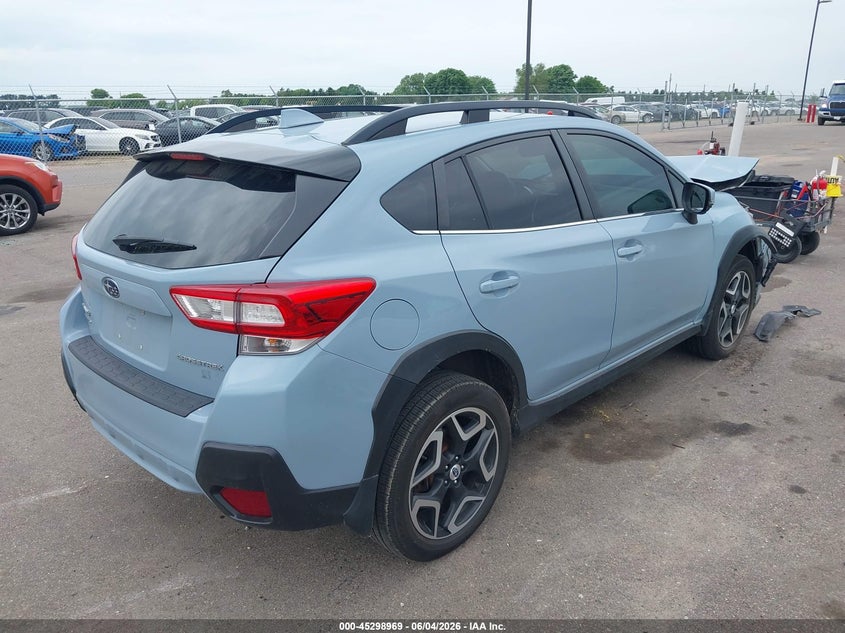 Vin: jf2gtajc4jh256988, lot: 45796825, subaru crosstrek 2.0i limited 20184