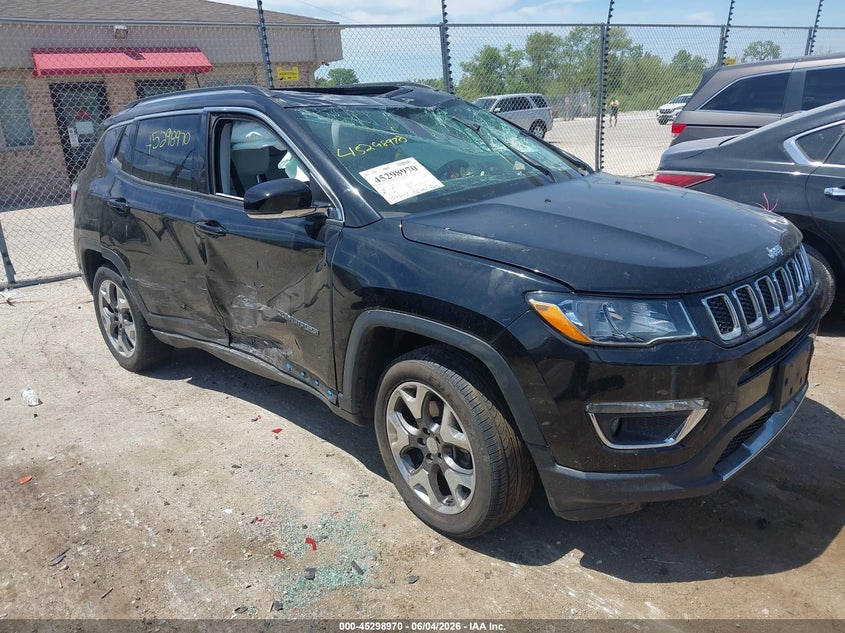 Vin: 3c4njdcb3jt401490, lot: 45796826, jeep compass limited 4x4 2018 img_1