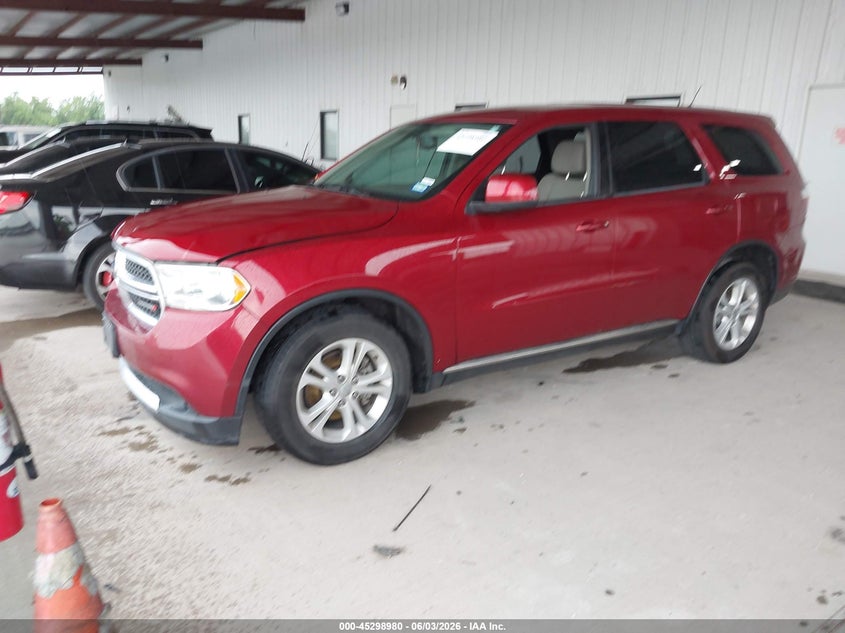 Vin: 1c4rdhag2dc667209, lot: 45796835, dodge durango sxt 20132