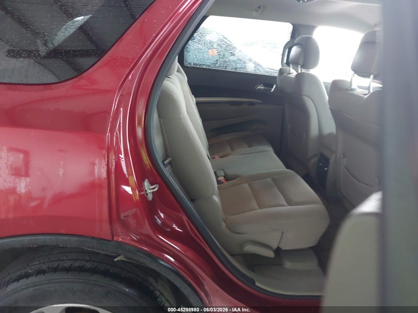 2013 Dodge Durango Sxt VIN: 1C4RDHAG2DC667209 Lot: 45298980