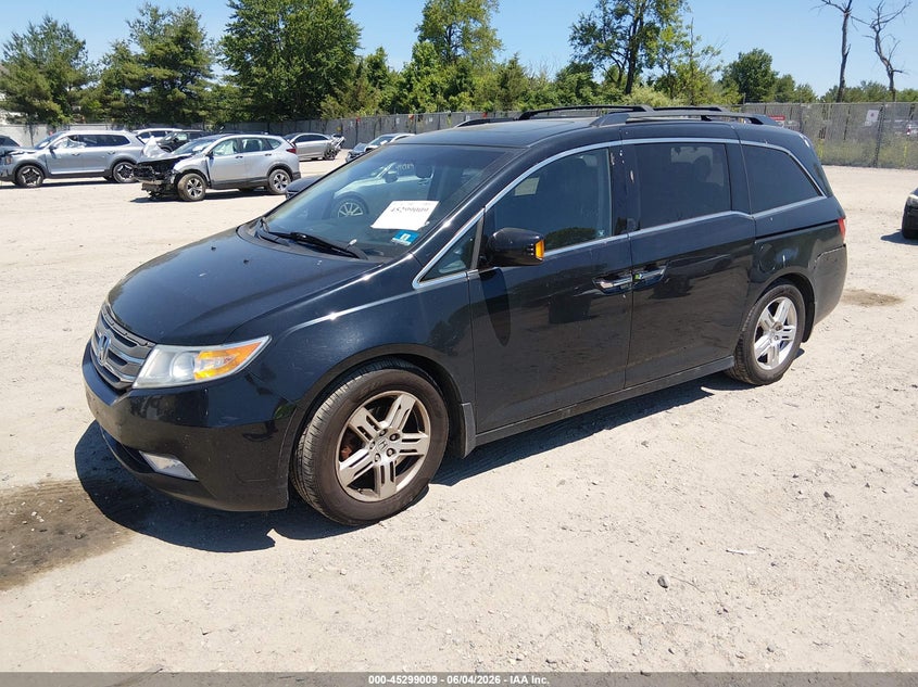 Vin: 5fnrl5h99cb033485, lot: 45796866, honda odyssey touring/touring elite 20122