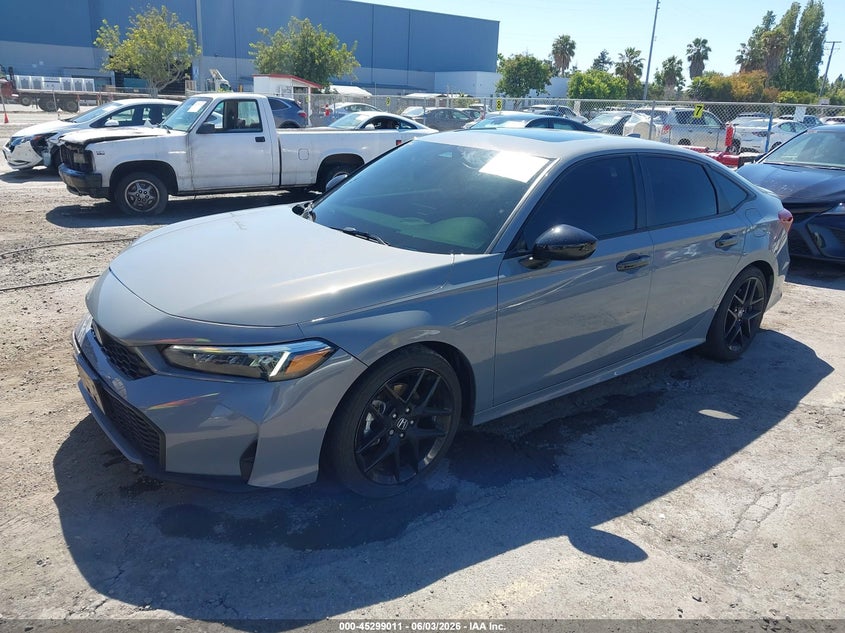 2025 HONDA CIVIC HYBRID auction photo 2