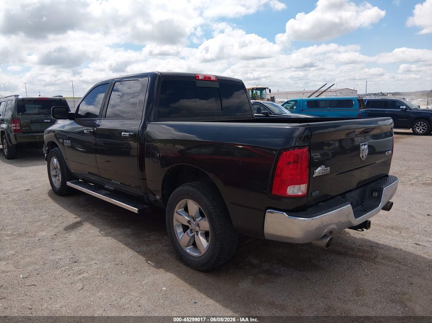 Vin: 3c6rr7lt0gg384533, lot: 45796873, ram 1500 big horn 20163