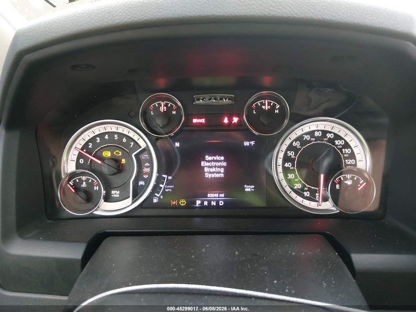 2016 RAM 1500 PICKUP 5.7L V-8 VVT, 395HP
