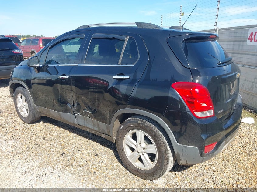 Vin: 3gncjlsb7hl206741, lot: 45796880, chevrolet trax lt 20173