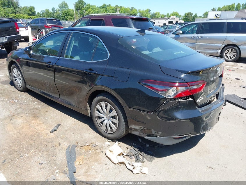 Vin: 4t1c31ak5mu028090, lot: 45796881, toyota camry le hybrid 20213