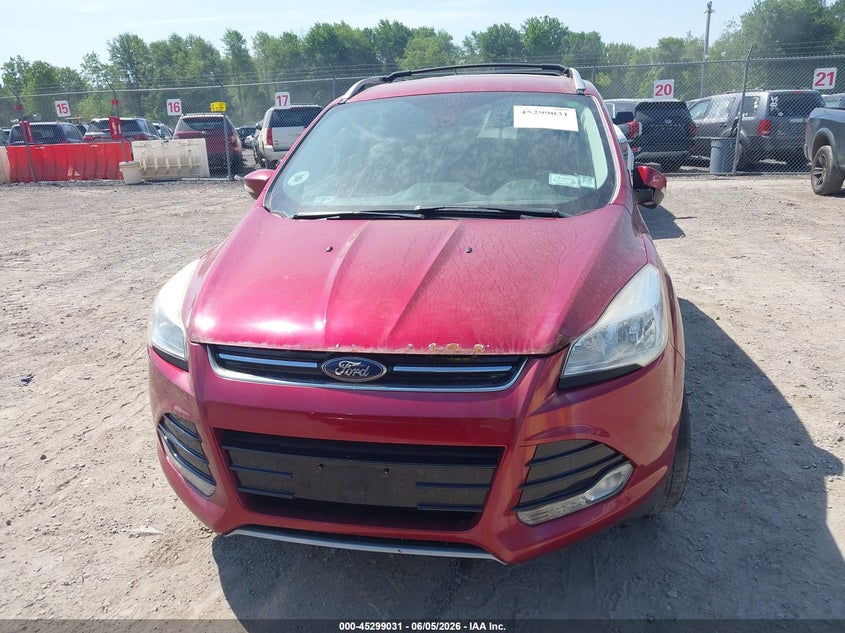 2016 Ford Escape 1.6 Titanium brown Lot 111045299031 Vin 1FMCU9JX2GUA01781