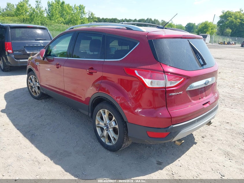 Vin: 1fmcu9jx2gua01781, lot: 45796887, ford escape titanium 20163