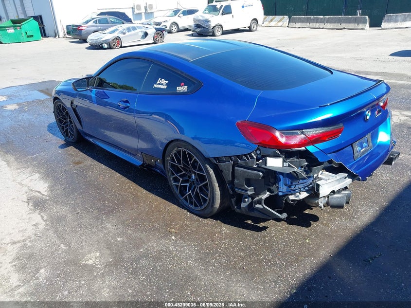 Vin: wbsae0c08lcd46720, lot: 45796891, bmw m8 competition 20203