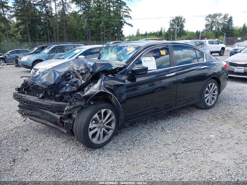 Vin: 1hgcr2f56da078219, lot: 45796899, honda accord sport 20132