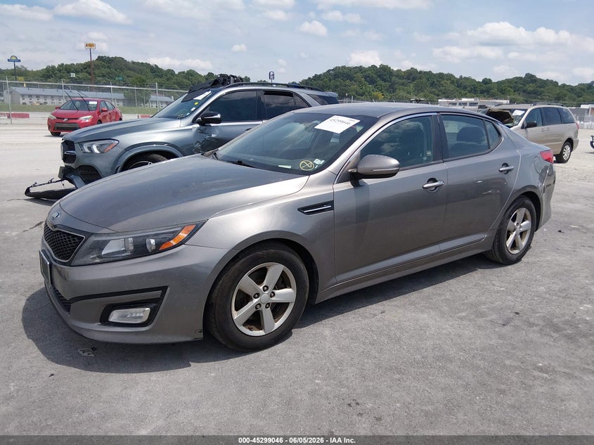 Vin: 5xxgm4a79fg492041, lot: 45796902, kia optima lx 20152