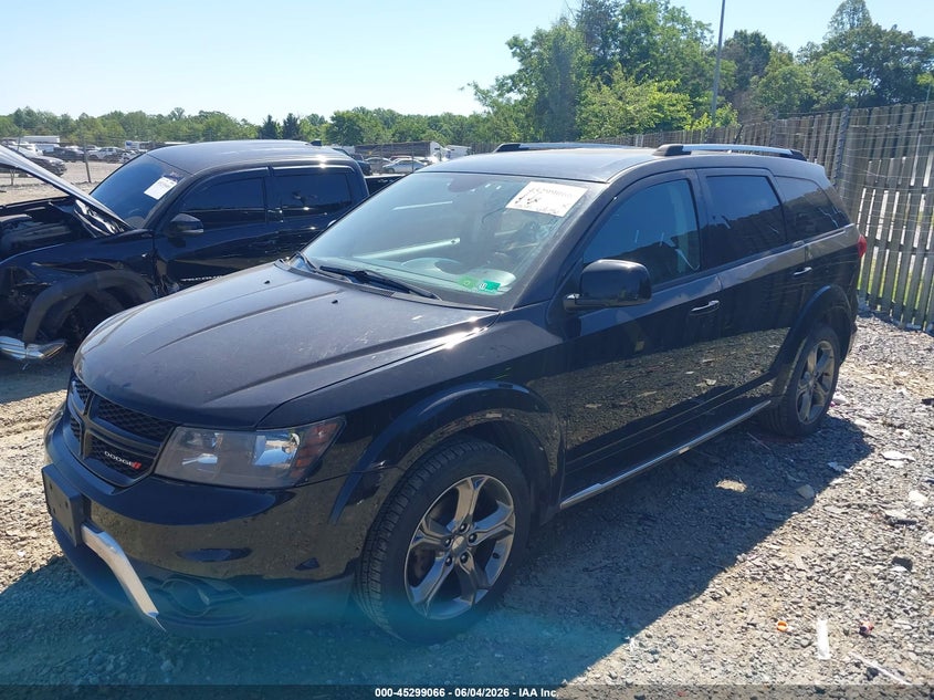 2017 Dodge Journey Crossroad Plus Awd VIN: 3C4PDDGG7HT565048 Lot: 45299066