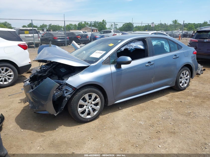 2021 TOYOTA COROLLA auction photo 2