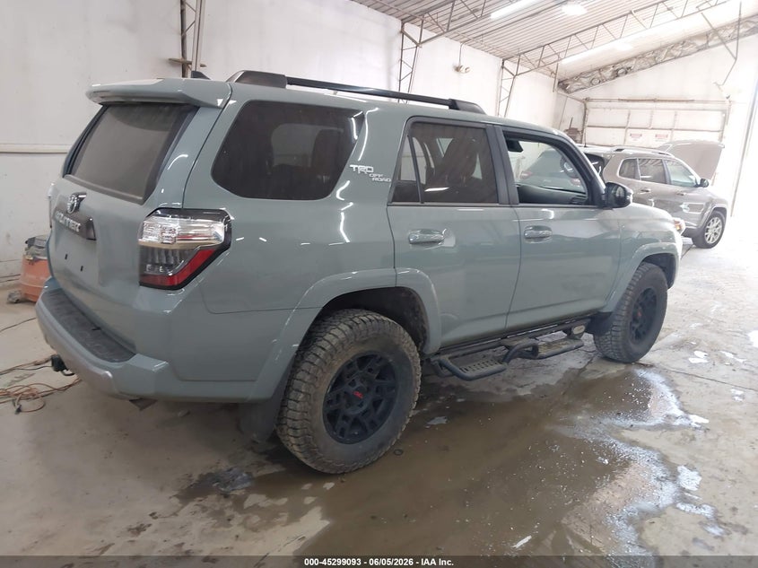 2022 TOYOTA 4RUNNER 4.0L V-6 DOHC, VVT, (VIN: JTERU5JR7N6026844