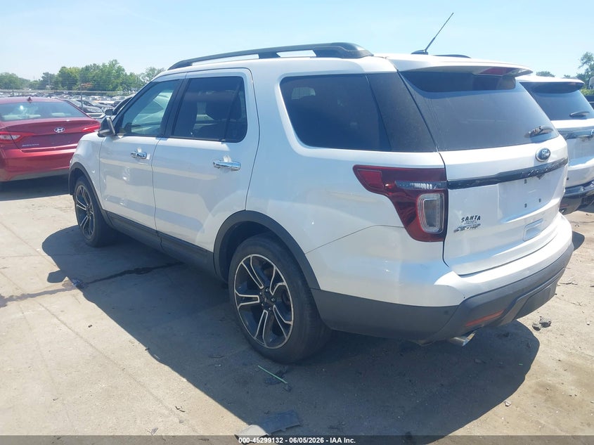 Vin: 1fm5k8gt7ega87291, lot: 45796988, ford explorer sport 20143