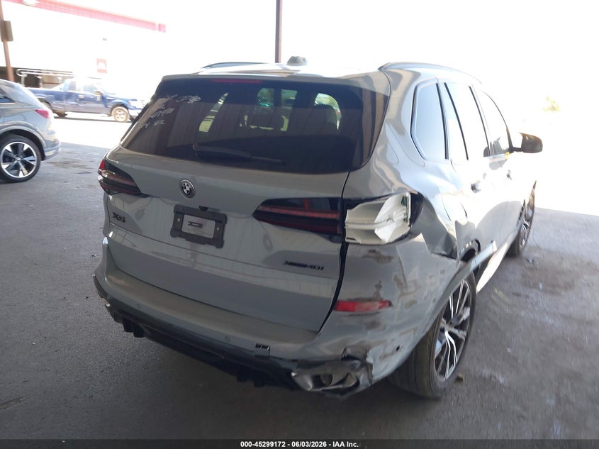 2026 BMW X5 xDrive40I VIN: 5UX23EU00T9059877 Lot: 45299172