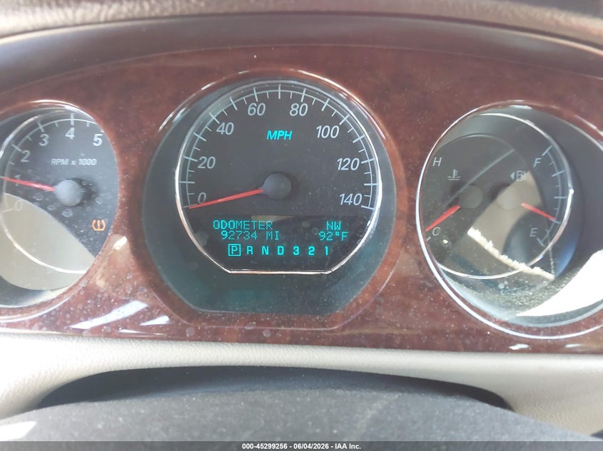 2007 Buick Lucerne Cxl VIN: 1G4HD57207U134601 Lot: 45299256
