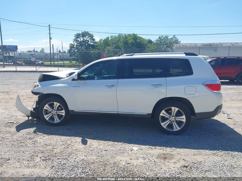 2013 Toyota Highlander Limited V6 VIN: 5TDDK3EH1DS228331 Lot: 45299267