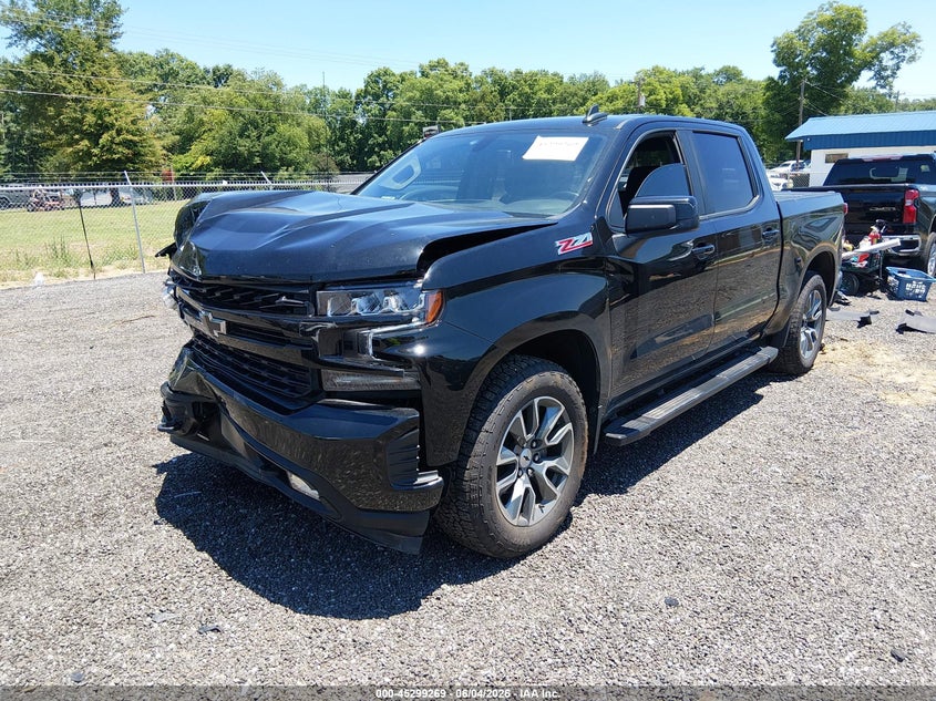 2021 Chevrolet Silverado 1500 4wd  Short Bed Rst 1GCUYEED4MZ438833 photo 1