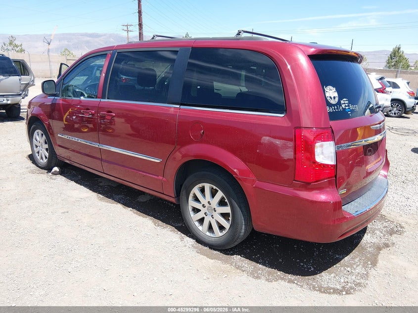 Vin: 2c4rc1bg6fr544662, lot: 45797152, chrysler town & country touring 20153
