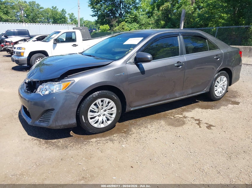 2013 Toyota Camry Hybrid Le 4T1BD1FK4DU088783 photo 1