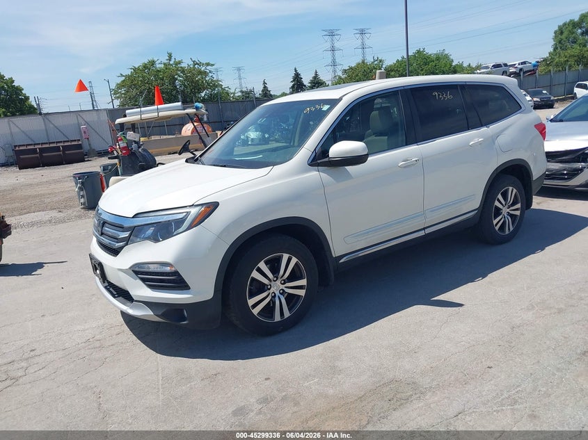 Vin: 5fnyf6h68gb030016, lot: 45797192, honda pilot ex-l 20162