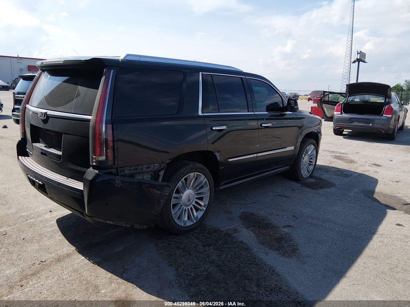 Vin: 1gys4dkj1hr258555, lot: 45797202, cadillac escalade platinum 20174