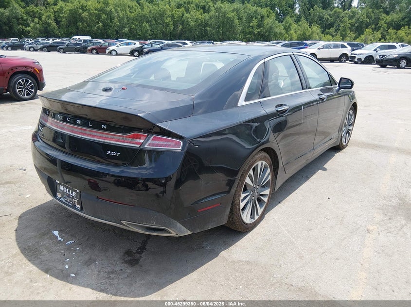 Vin: 3ln6l5e90lr609501, lot: 45797206, lincoln mkz reserve 20204