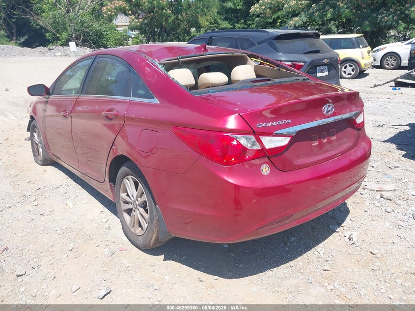 Vin: 5npeb4ac1ch479455, lot: 45797216, hyundai sonata gls 20123