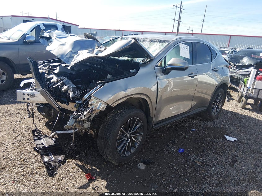 Vin: 2t2adcaz9sc031033, lot: 45797229, lexus nx 250 20252