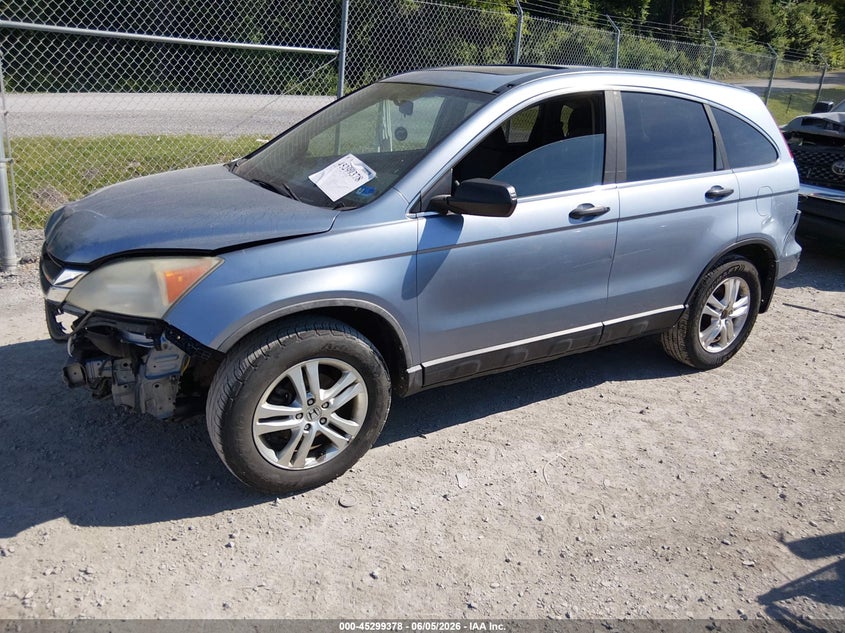 Vin: 5j6re4h50al061987, lot: 45797235, honda cr-v ex 20102