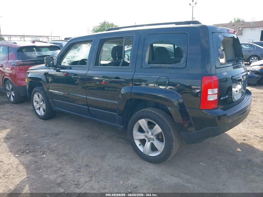 Vin: 1c4njrfb6ed501913, lot: 45797254, jeep patriot latitude 20143