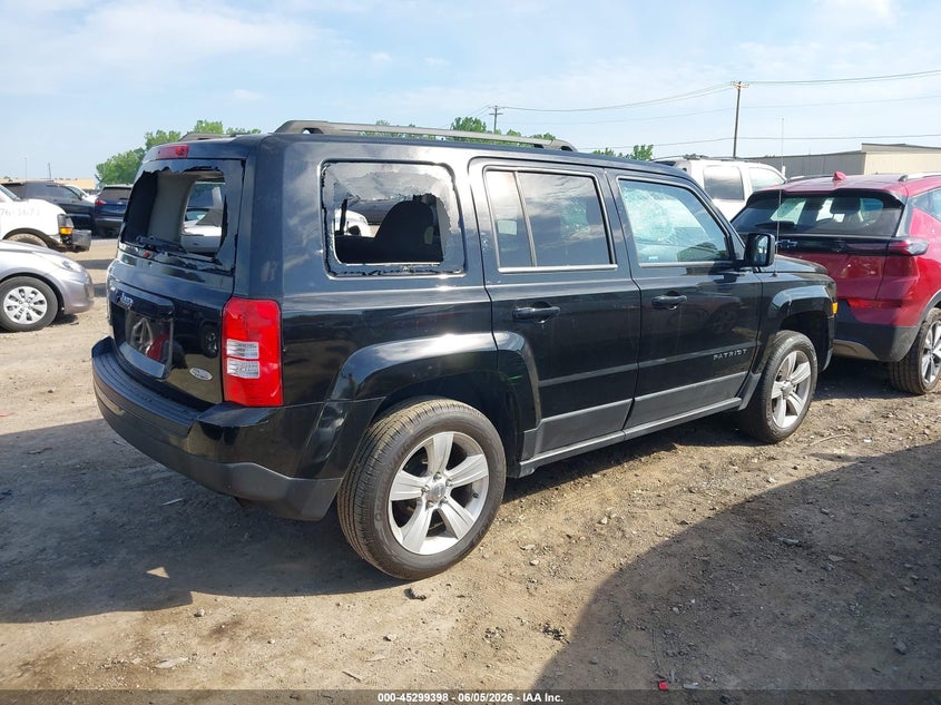 Vin: 1c4njrfb6ed501913, lot: 45797254, jeep patriot latitude 20144
