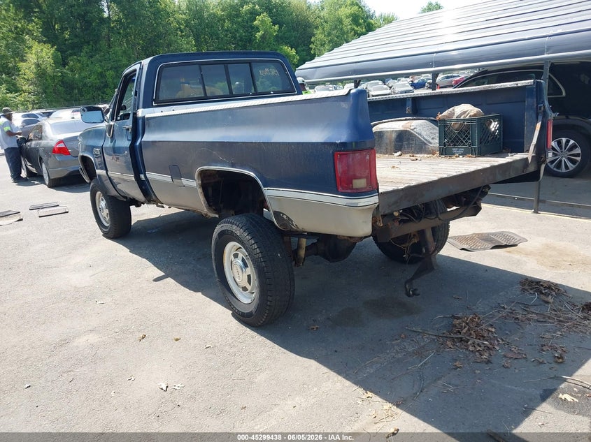 GMC K2500 1986 VIN 1GTGK24M9GF712614