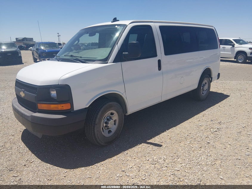 Vin: 1gnwgefg5g1295373, lot: 45797316, chevrolet express 2500 ls 20162