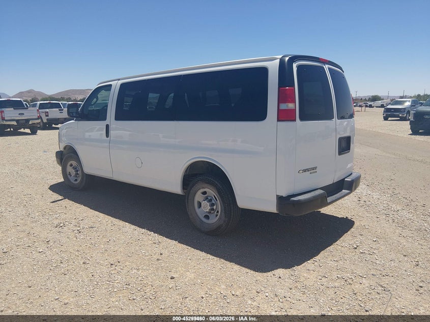Vin: 1gnwgefg5g1295373, lot: 45797316, chevrolet express 2500 ls 20163