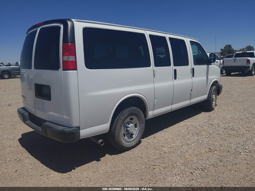 Vin: 1gnwgefg5g1295373, lot: 45797316, chevrolet express 2500 ls 20164