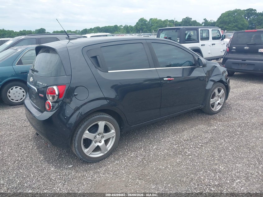 Vin: 1g1jf6sbxd4130718, lot: 45797319, chevrolet sonic ltz manual 20134