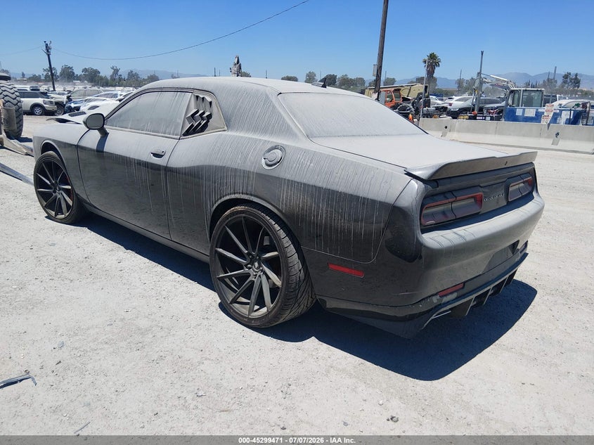 Vin: 2c3cdzag4gh306758, lot: 45797327, dodge challenger sxt plus 20163