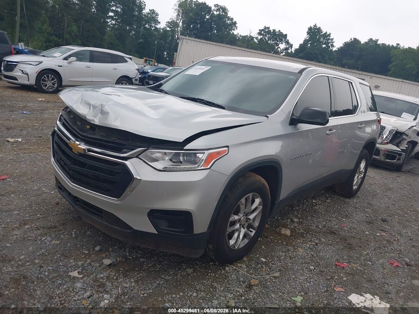 Vin: 1gnerfkw3lj141683, lot: 45797337, chevrolet traverse fwd ls 20202